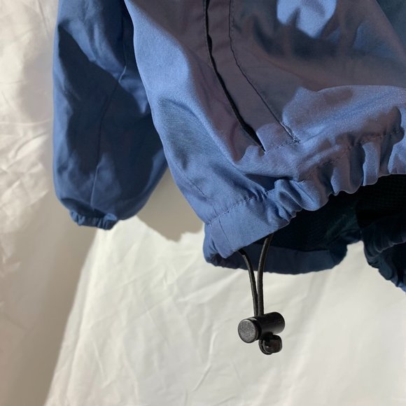 Gap Rain Jacket with 4 Pockets Elastic Cuffs & Bottom 3/4 Neck Opening - Picture 7 of 13